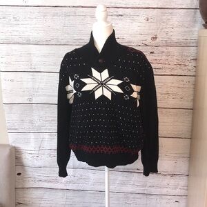 - - Original weatherproof vintage sweater Christmas holiday winter